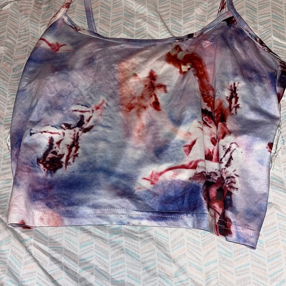 Crop top tank top